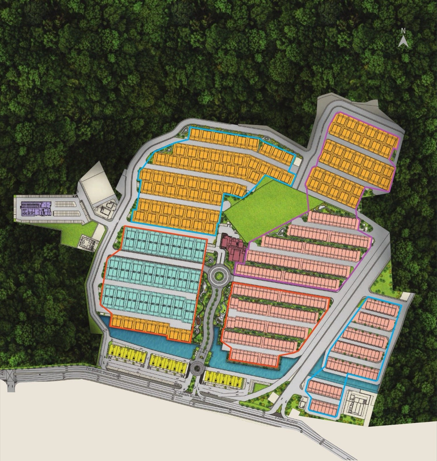 Embun Hills masterplan