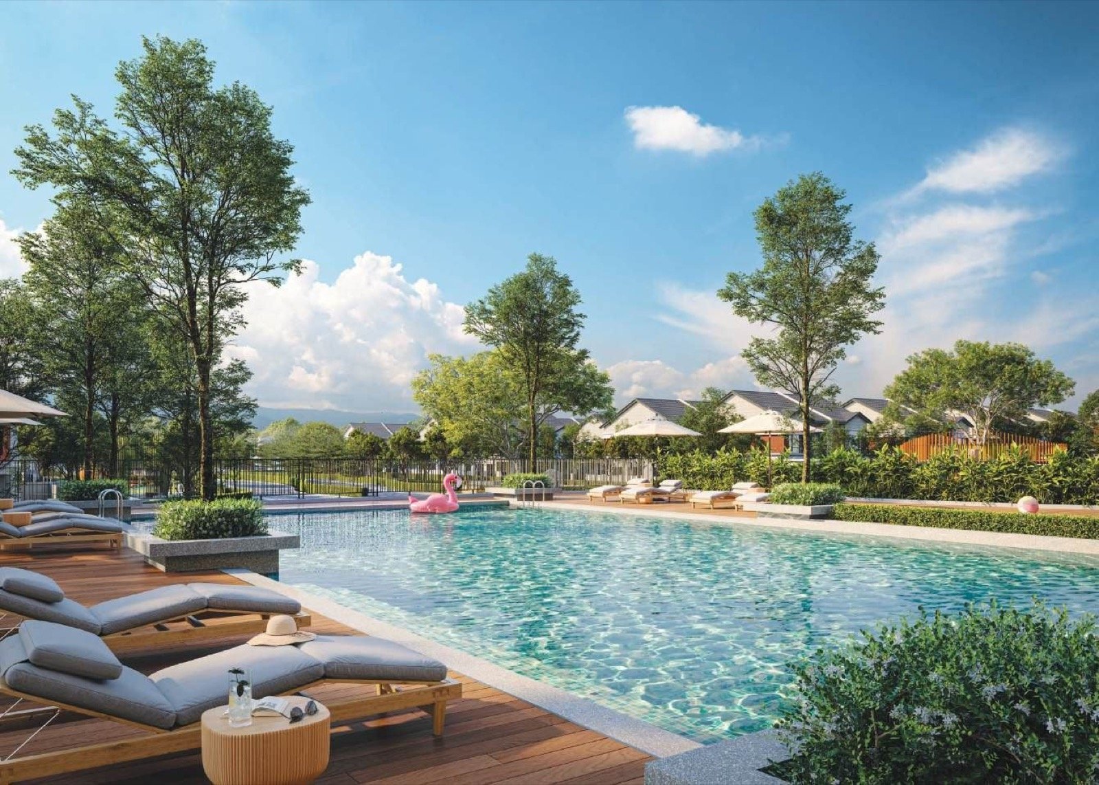 Resort-inspired Clubhouse Pool at Embun Hills, artist's impression