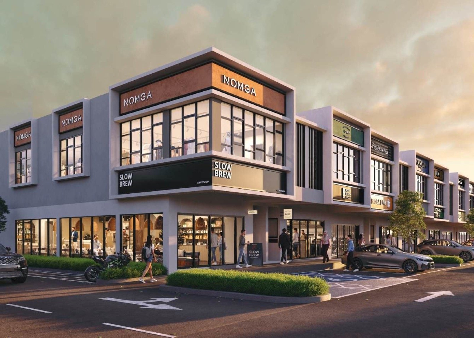 The Shoppes, 50 m from Home at Embun Hills, artist's impression
